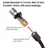 M22 14MM Adaptor With Ball Valve With 1/4" Quick Hitch For High Pressure Wash Hose Switch On/Off Funciton