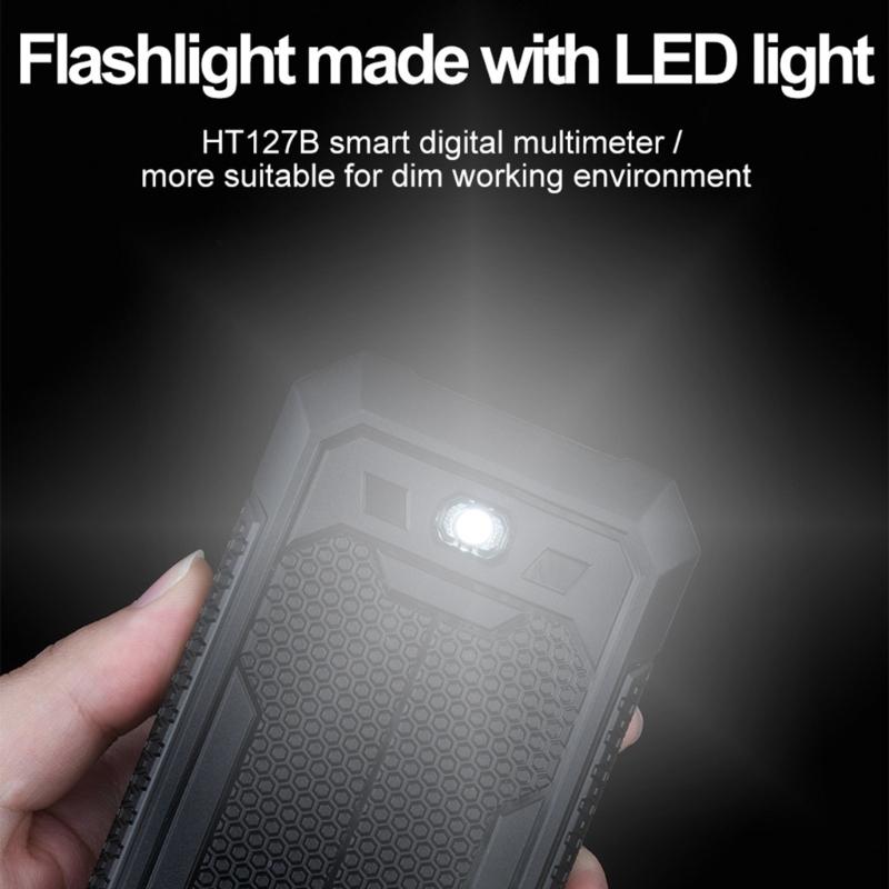 Digital Miniature Multimeter Voltage Current Resistance Capacitance Tester for Electrical Testing Electricians Students