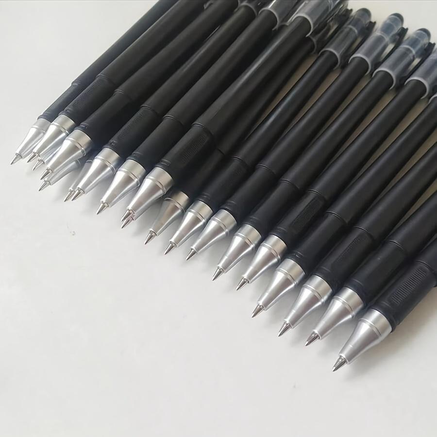 20/30pcs Pack of Executive/business Gel Pens, Black Ink, Suitable for Professionals, Students, Office and School Supplies