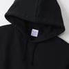 Champion Long Sleeve Fleece Hooded Sweatshirt with Embroidered Size XL Men's Logo, Navy/Beige, (C3-W101Z)