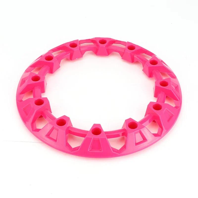 4pcs 6 Inch ATV Wheel Trim Hub Protection Decor Rim Cap Universal for All Terrain Vehicle Wheel  6 Inch ATV Wheels Plastic Cover