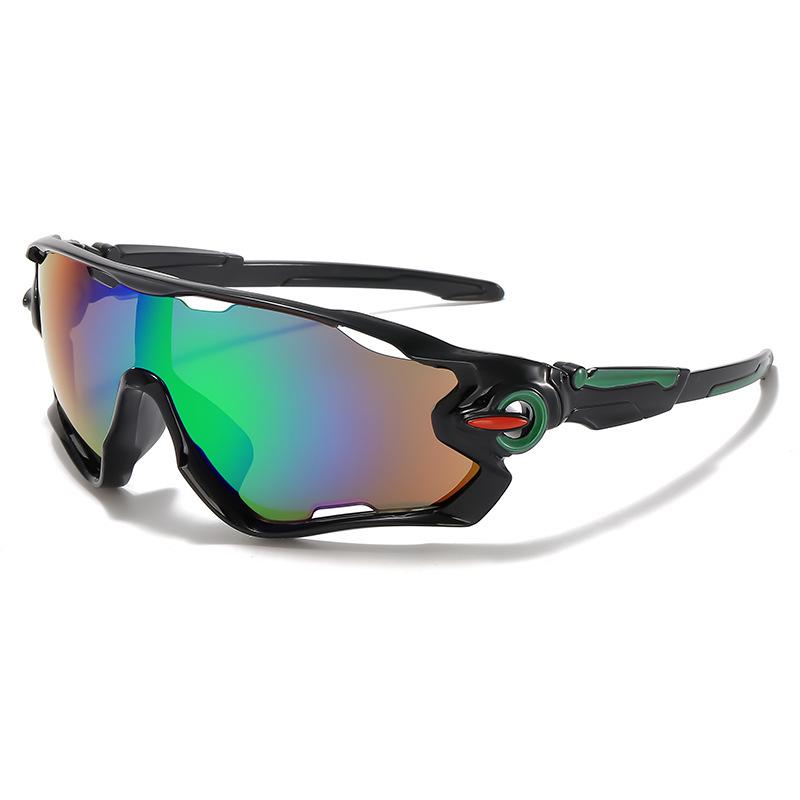 Men's Trendy Windproof Cycling Sunglasses - Anti-UV, Explosion-Proof, Cool Outdoor Sports Glasses