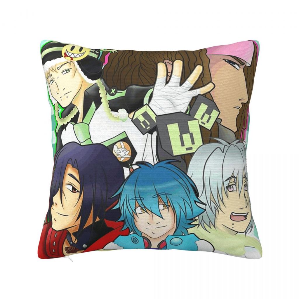 Aoba Dramatical Murder Anime Square Pillowcase Cushion Cover Pillow Case Throw Pillow Cover for Home Sofa Living Room