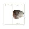 Authentic Kumano Brush Chikuhodo Silver Fox Cheek Brush, Black Handle, R-C5, Hiroshima, Regular Series, Makeup Brush, CHIKUHODO (Black)