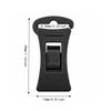 40 Pcs Portable Plastic Clothespins Black Laundry Clips Practical Drying Rack Clips  Clothesline