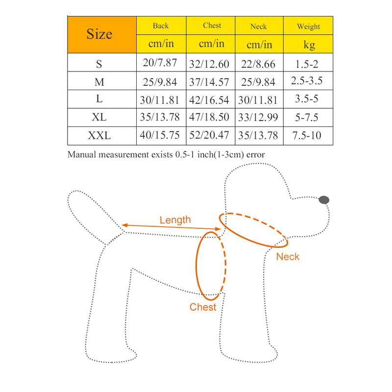Dog Clothes Pet Sweatshirt Cute Polyester Pet Winter Warm Hoodie Sweatshirt Clothes Coat for Dogs Puppy Cats Dog Sweatshirt