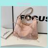 Spring Fashion Small Shoulder Tote Bag With Bow Detail For Daily Use
