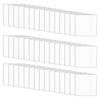 1box 50pcs Transparent Acrylic Action Figure Display Bases Square Clear Display Base: 2.5x2.5x0.2cm