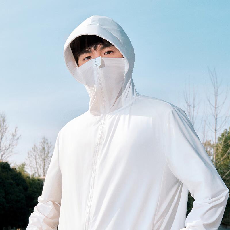 MINISO Men's Hooded Ice Silk Sun Protection Jacket UPF100+