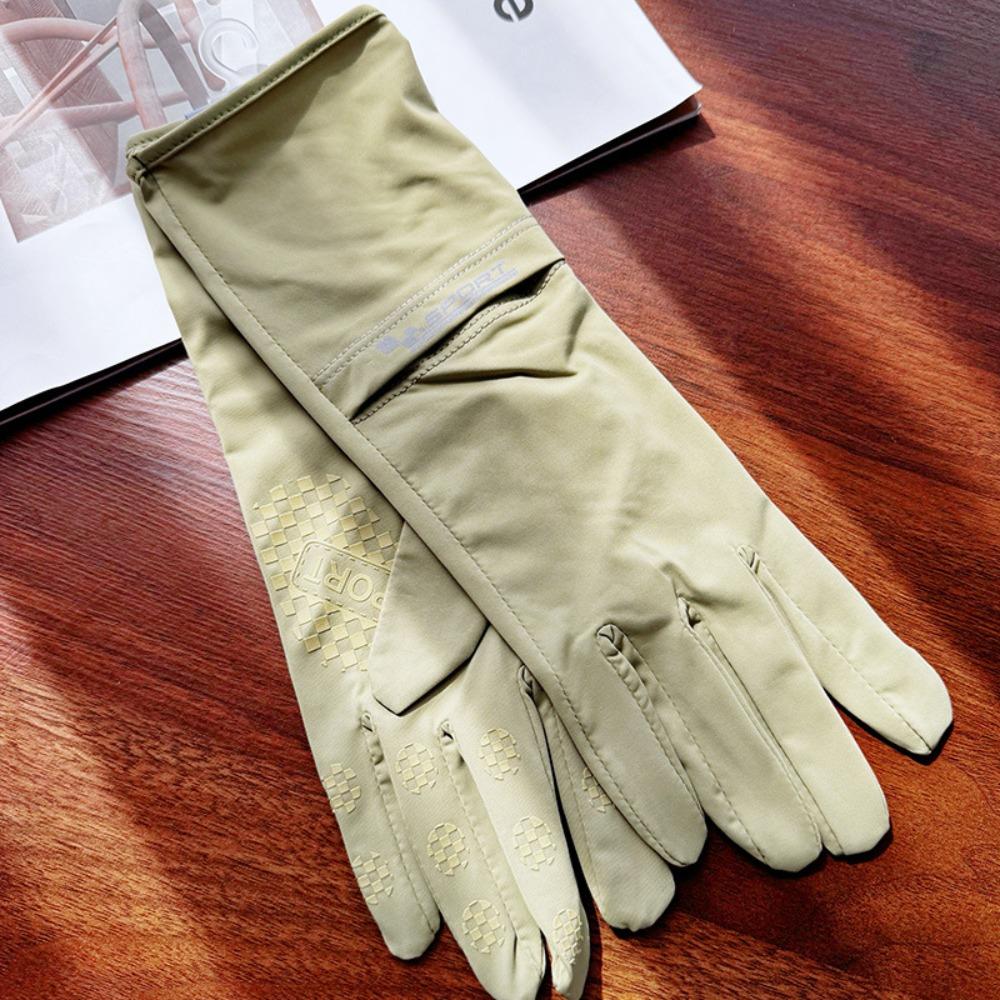 Anti-UV Women Sunscreen Gloves Breathable Summer Driving Mittens Ladies