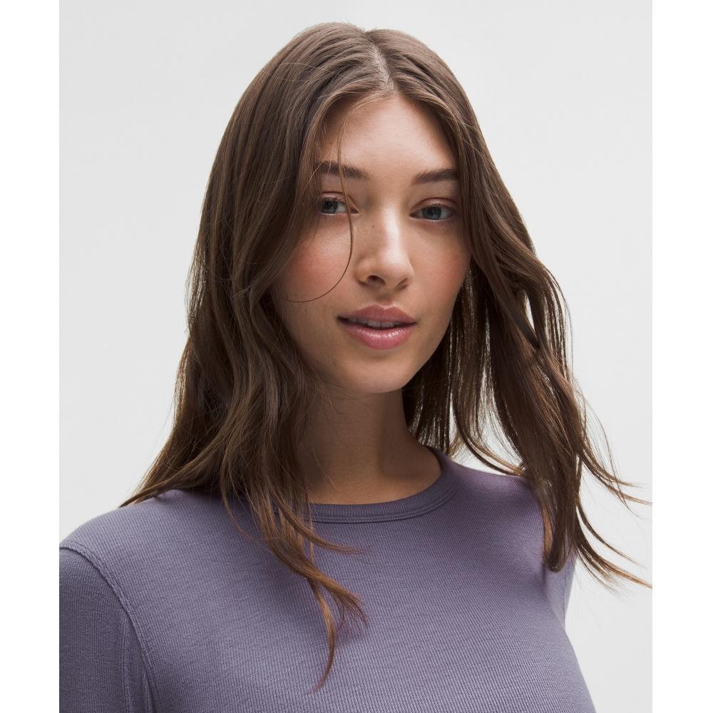 Lululemon Hold Tight Long Sleeve Shirt Grape Mist