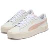 New PUMA Smash Platform Low Top Skateboard Shoes Women's White Pink 392979-02