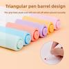 Triangular Pole Fluorescent Pen Student Large-capacity Marking Pen Set Eye-friendly Key Marking Marker Pen