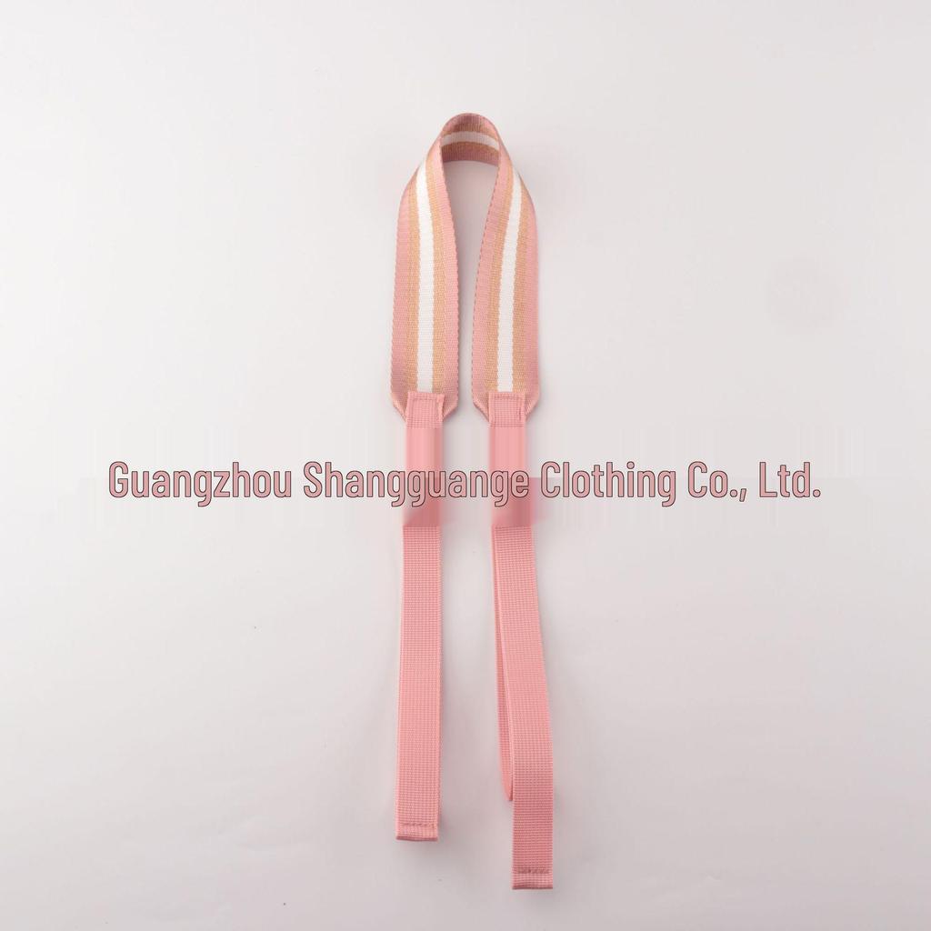 Ballchain Detachable Colorful Woven Crossbody Bag Strap