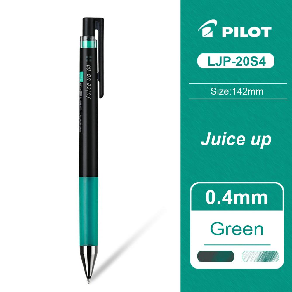 1pcs Pilot Gel Pen Juice Up 0.4mm New ST Nib Black Pen Quick-drying Smooth DIY Hand Account LJP-20S4 School Supplies Stationary
