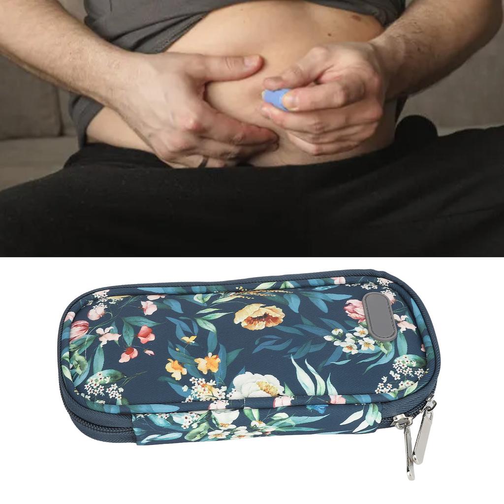 Insulin Cooler Case Portable Insulin Pen Cooling Bag Diabetes Supply Carrying Case for Travel