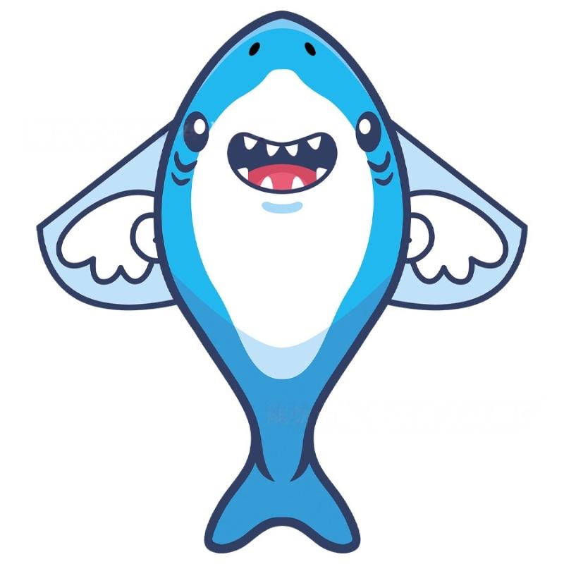 1Pcs Shark Bee Penguin Cartoon Children'S Novice Beginner Kites Flying Outdoor Toys For Kids Animals Nylon Fabric Kite