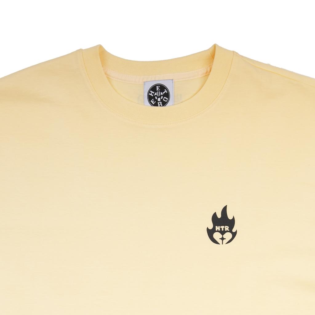 Hetelo Htr Flame Oversized T-Shirt (Lemon)