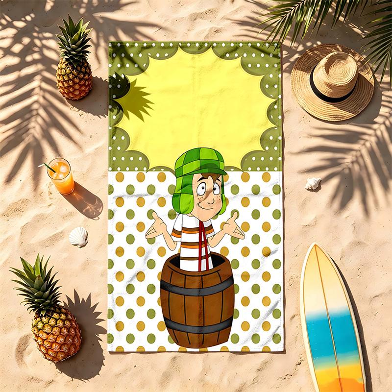 El Chavo Kart (14) Theme Beach Towel Sand Resistant Soft And Comfortable Suitable For The Pool Camping Yoga And Diving A Travel