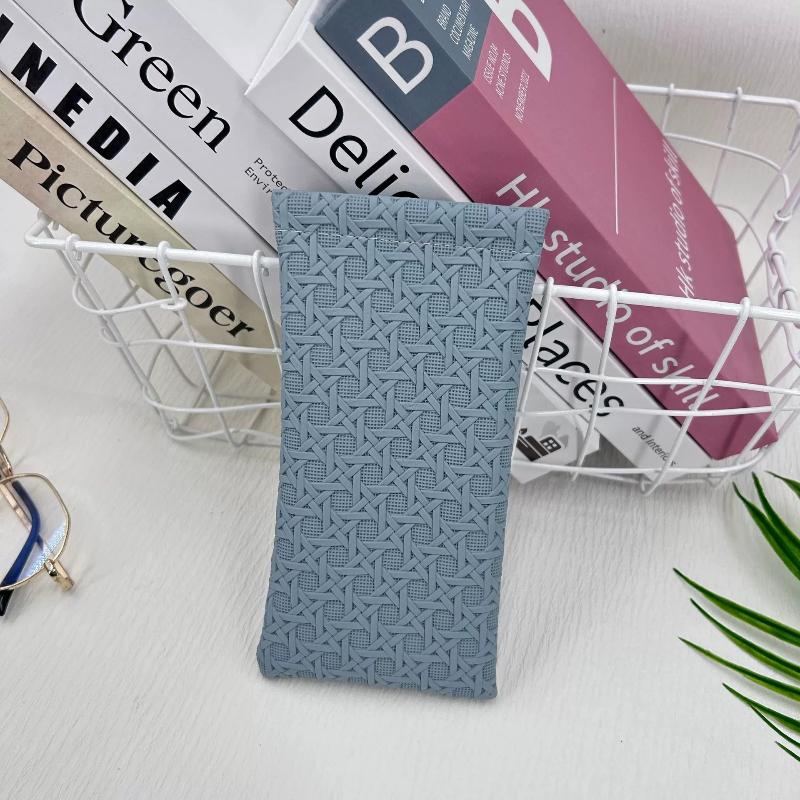 Portable Squeeze Top Case Sunglass Case - Δερμάτινη μαλακή θήκη γυαλιών ηλίου Εύχρηστη Θήκη για γυαλιά ηλίου
