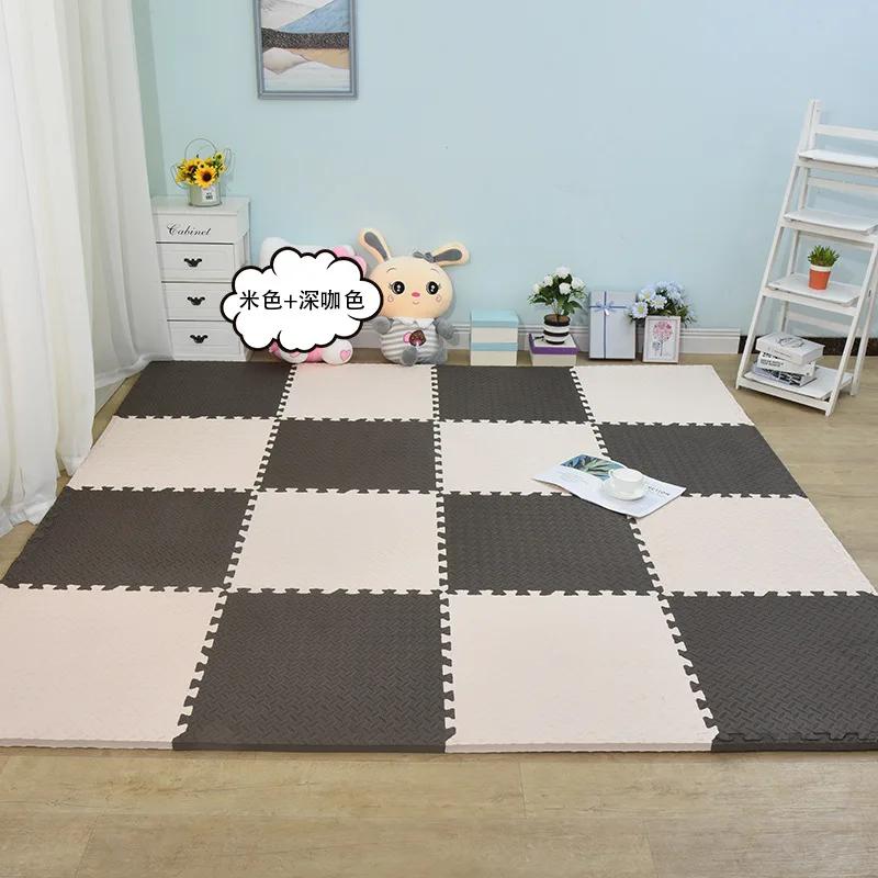 Solid Color Baby Children's Room Game Mat Carpet Playing Activity Gym Mat Puzzle Environmental Protection Mat