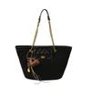 2025 Women's Fashion Textured Large-Capacity Frosted Chain Shoulder & Crossbody Tote Bag