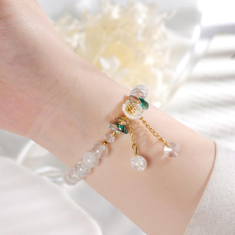 Rope Bracelet Sweet Flower Bracelet Colorful Beaded Bracelet Suitable for Party