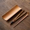 Natural Tea Ceremony Accessories Vintage Tea Needle Cha Ze Bamboo Tea Scoop  office