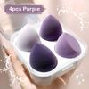 4pcs Makeup Egg Sponge Cosmetic Powder Puff Microfiber Sponge Egg Foundation Makeup Blender Beauty Tools with Box