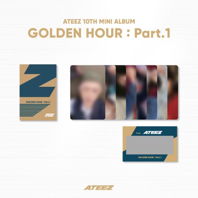 

Предзаказ ATEEZ GOLDEN HOUR: Часть 1. Набор фотографий и скретч-карт 1st MD Z