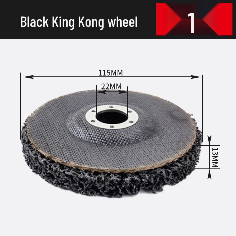 Mansha Rui Black King Kong Grinding Disc for Metal, Rust & Paint Removal, Blue Orchid Purple