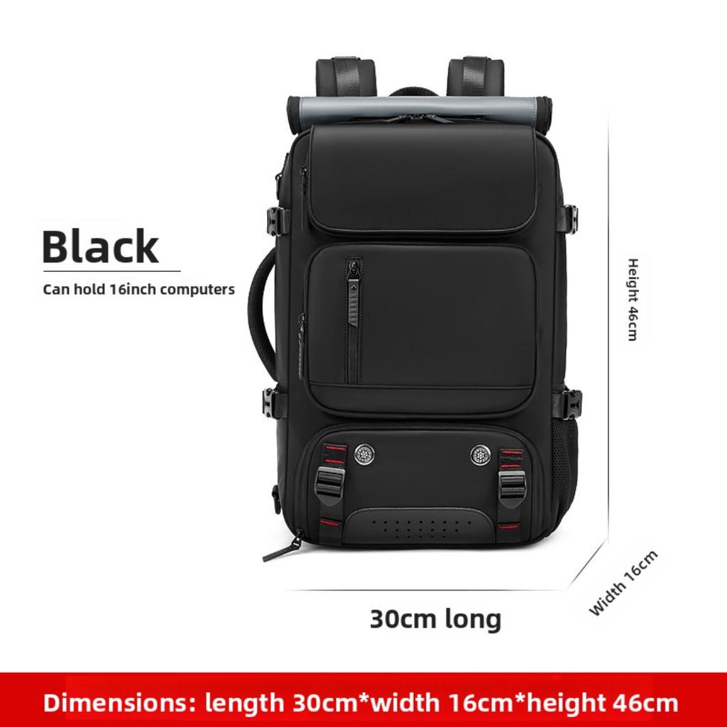 Unisex Ultra Light Large Capacity Travel Backpack, Multifunctional Luggage Bag With Hand & Crossbody Strap For Women Travel And Men Business Trips