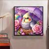 New Arrival 5D DIY Full Circle Diamond Painting "Cute Parrot" Embroidery Cross Stitch Home Decor Gift