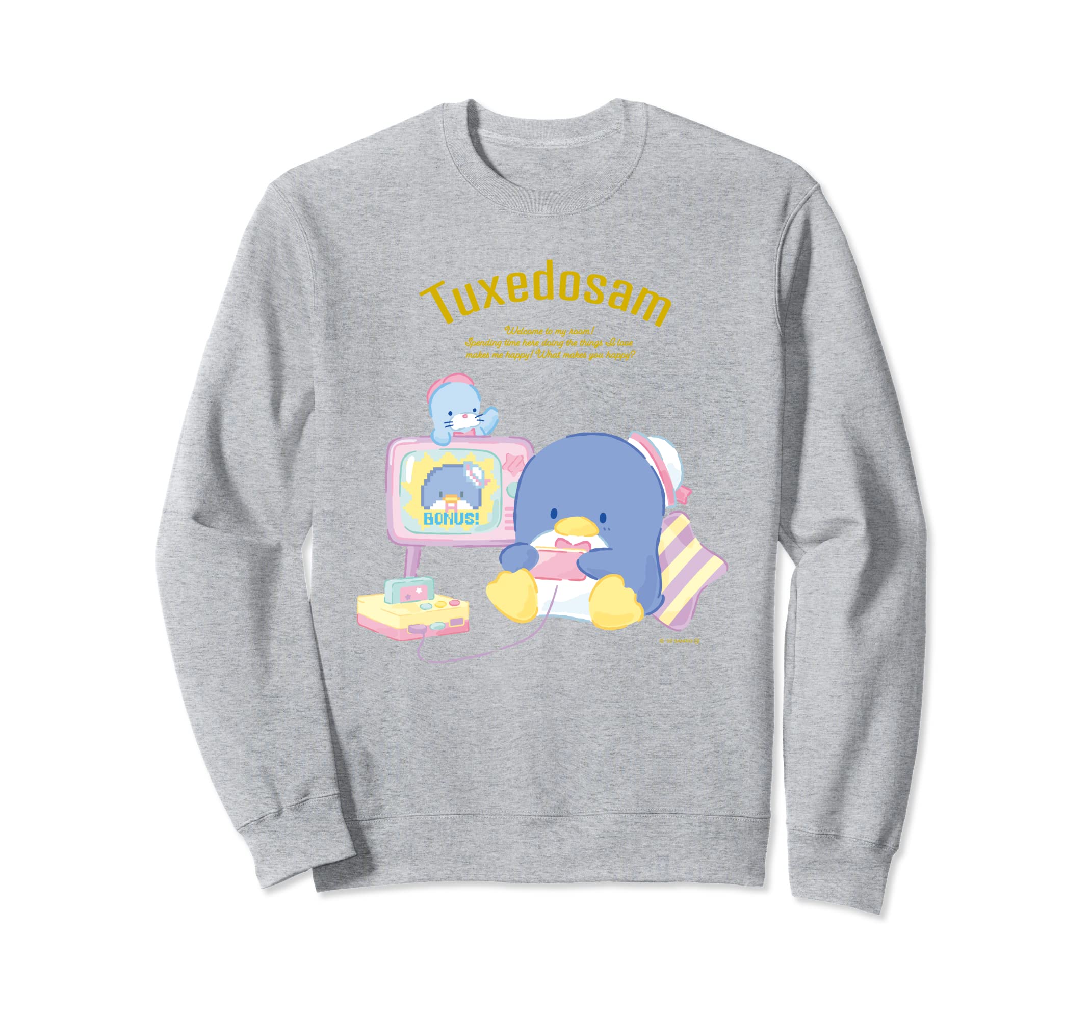

Tuxedo Sam Happiness My Room Sweatshirt