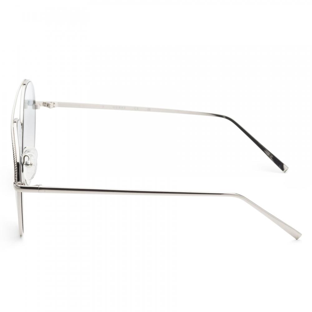 Guess Женские черные солнцезащитные очки 63 мм GF0391 10 Вт, блестящие, светлые, никельтиновые