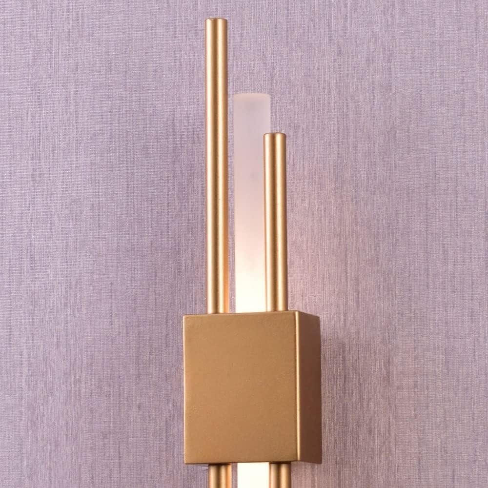 Nordic Creative Simple Retro Gold Strip Wall Lamp  Suitable for Bedside/Entrance/Stairs  Gold