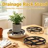 20PCS Anti Rot Root Flower Pot Tray Plastic Drainage Rack Stand Root Prevention Pad  Home Garden