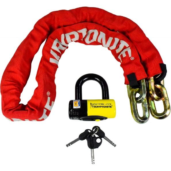

Криптонит Нью-Йорк Fahgettaboudit Chain 1415 &; Нью-Йорк Диск Лок чёрный