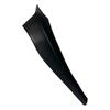 1 Pair Car Front Corner Windshield Wiper Cowl Extension Cover Trim Fit for VW Volkswagen Passat 2016 2017 2018 Black Plastic