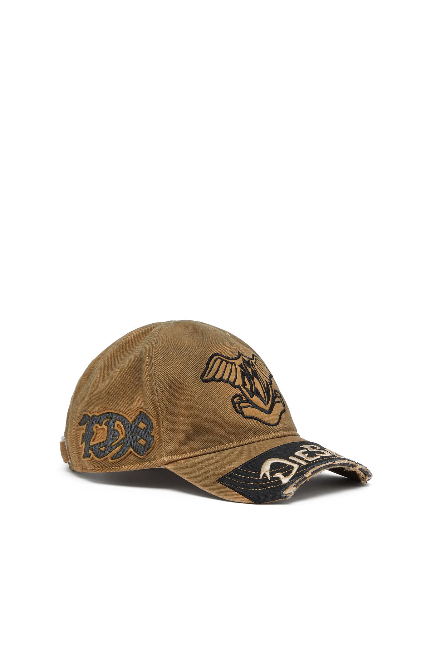 Baseball Cap A241400WEBZ 02 Brown Other 7BD [Diesel] Men s C-PATCHY