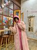 Women's Faux Two-Piece Hooded Lamb Wool Coat - Thick, Stylish Korean Winter Long Coat