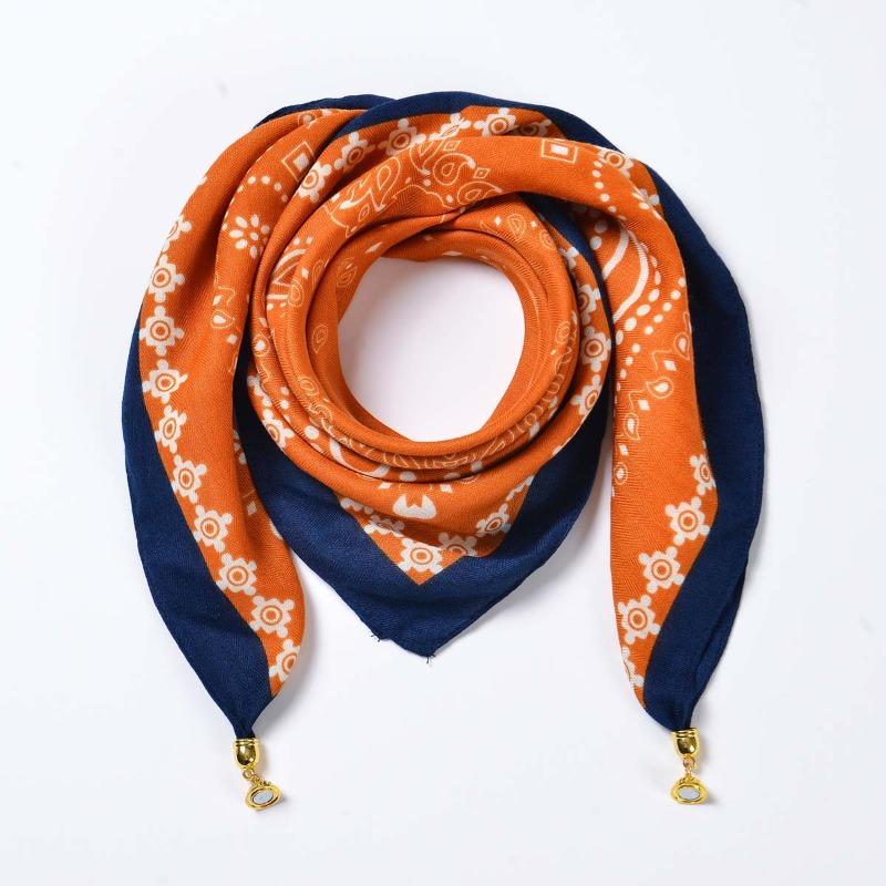New Women's Multifunctional Versatile Warm Triangle Neck Protection Scarf Premium Velvet Decorative Scarf