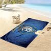FC Internazionale Milano Print Beach Towel, Large Soft Quick Dry Towel for Beach Camping Swimming