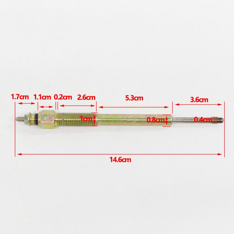 Jiangling Baodian 4D30 Euro 4 Spark & Glow Plugs for Kaiyun N800