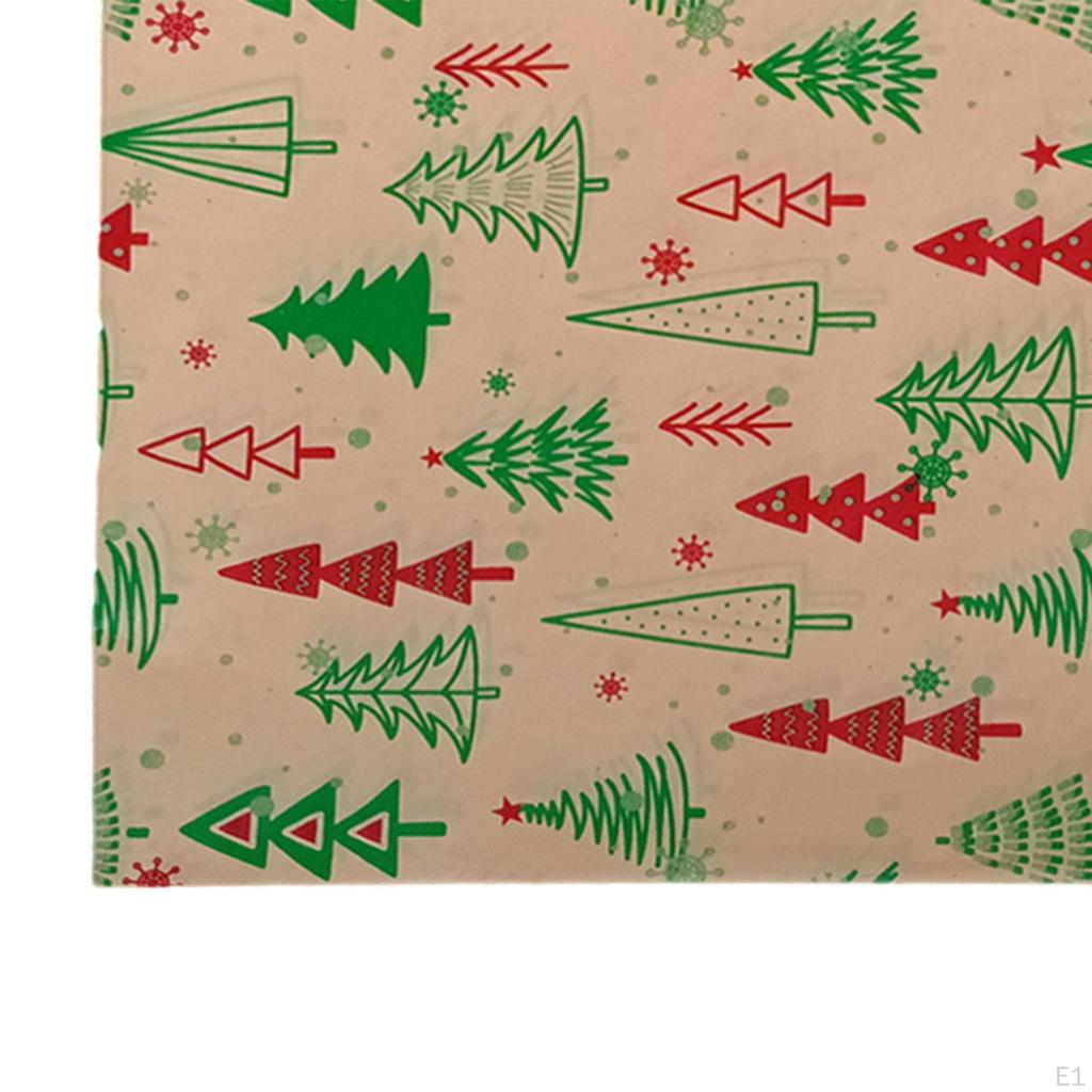 20 Pack Christmas Gift Wrap Paper for Boxes And Bouquets