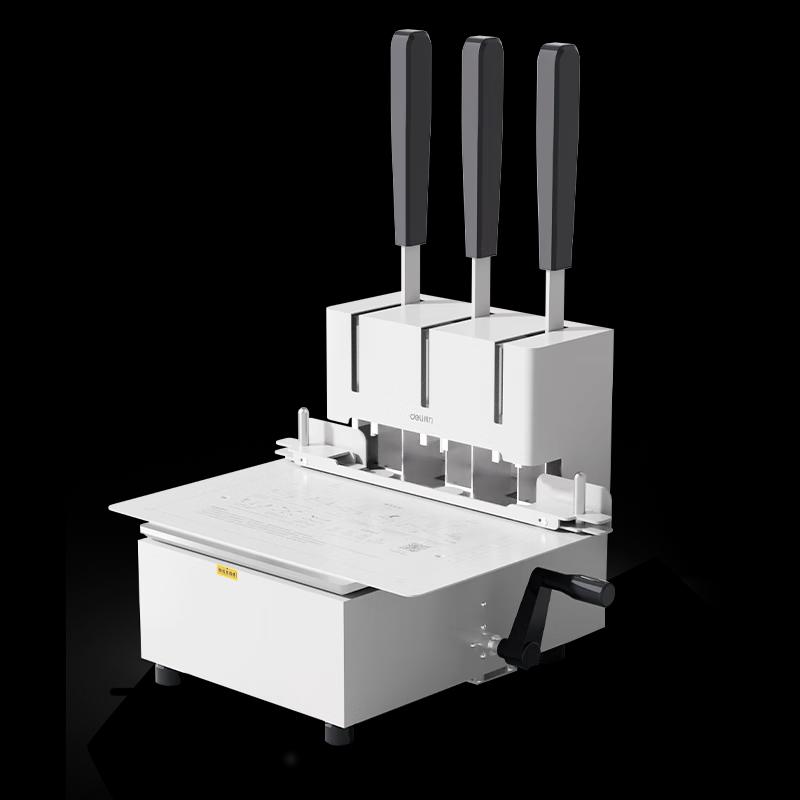 Deli GB930 3-Hole Manual Wire Binding Machine