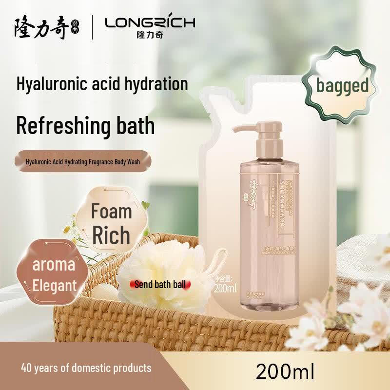 Longliqi Hyaluronic Acid Moisturizing Fragrant Body Wash