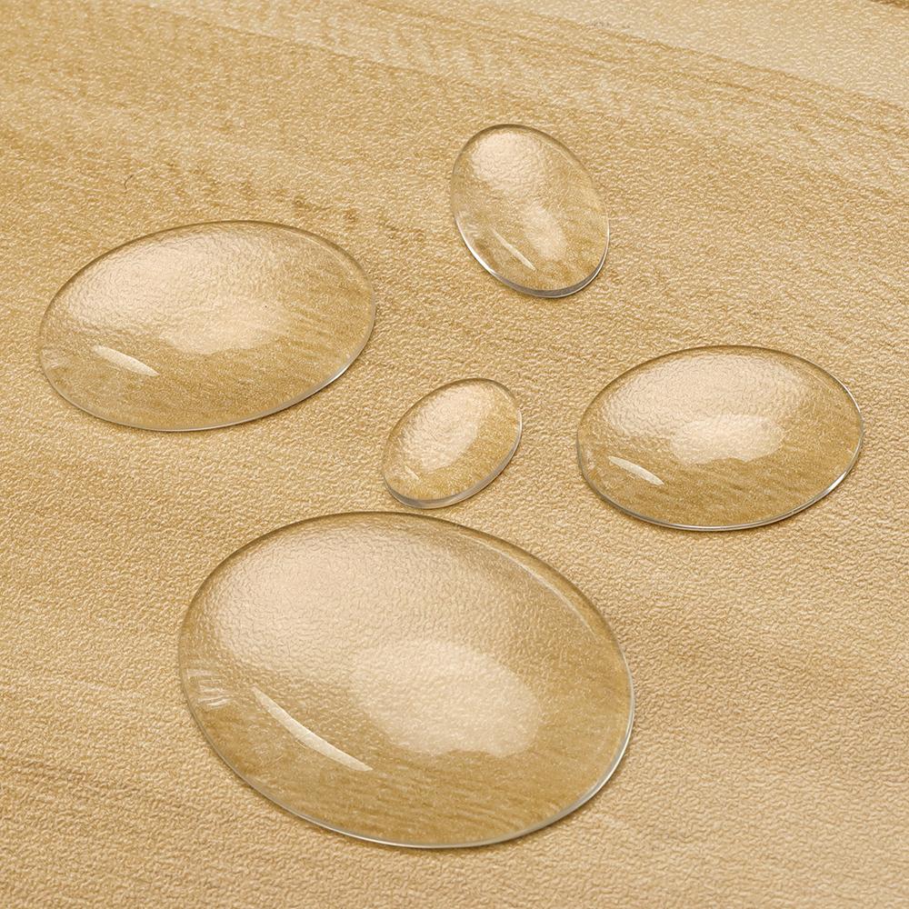 50 Stück 8-30mm Runde/Ovale/Quadratische Flache Rückseite Klarer Glas Cabochon Transparenter Glas Cameo Cabochon für DIY Modeschmuck Großhandel
