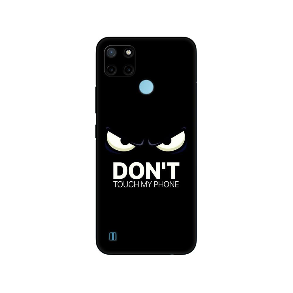 For Realme C21Y C25Y Case Silicon Phone Back Cover For OPPO Realme C21Y C25Y 4G Soft Case RMX3261 Coque 6.5inch Black Tpu Case