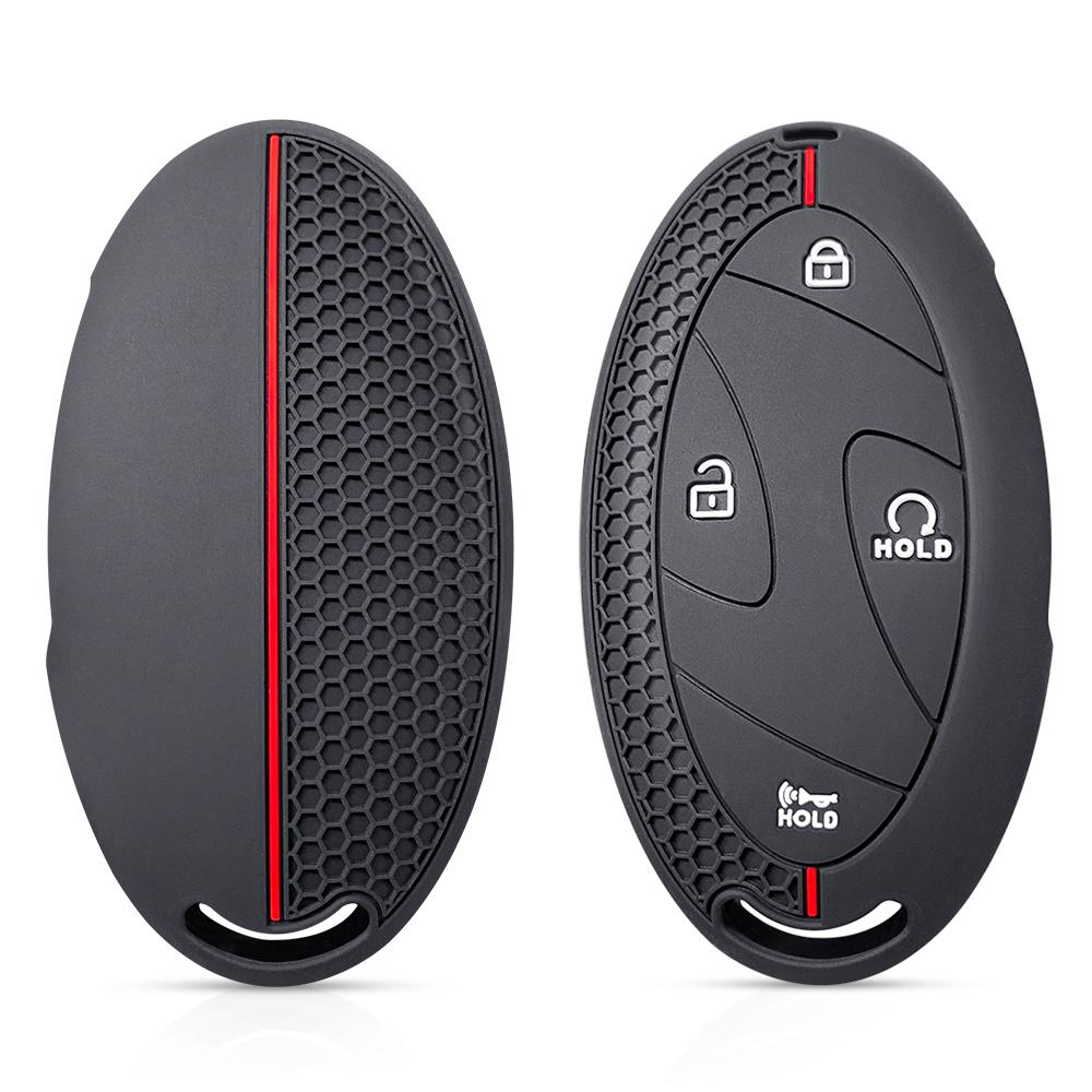 For Hyundai Kona Ioniq Santa Fe MX5 Tucson 2025 StubHub 2024 Silicone Car Remote Key Case Cap Cover Shell Keychian Fob Holder